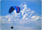 Paragliding in Nepal